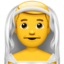 MAN WITH VEIL emoji in Apple's design style - Unicode 1F470-200D-2642-FE0F