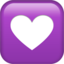 HEART DECORATION emoji in Apple's design style - Unicode 1F49F