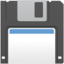 FLOPPY DISK emoji in Apple's design style - Unicode 1F4BE