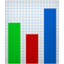 BAR CHART emoji in Apple's design style - Unicode 1F4CA