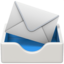 INCOMING ENVELOPE emoji in Apple's design style - Unicode 1F4E8