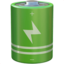 BATTERY emoji in Apple's design style - Unicode 1F50B