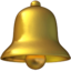 BELL emoji in Apple's design style - Unicode 1F514