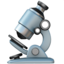 MICROSCOPE emoji in Apple's design style - Unicode 1F52C