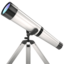 TELESCOPE emoji in Apple's design style - Unicode 1F52D