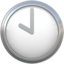 CLOCK FACE TEN OCLOCK emoji in Apple's design style - Unicode 1F559