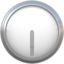 CLOCK FACE SIX-THIRTY emoji in Apple's design style - Unicode 1F561