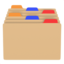 CARD INDEX DIVIDERS emoji in Apple's design style - Unicode 1F5C2-FE0F