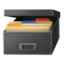 CARD FILE BOX emoji in Apple's design style - Unicode 1F5C3-FE0F