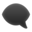 LEFT SPEECH BUBBLE emoji in Apple's design style - Unicode 1F5E8-FE0F