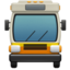 ONCOMING BUS emoji in Apple's design style - Unicode 1F68D