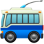 TROLLEYBUS emoji in Apple's design style - Unicode 1F68E