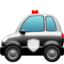 POLICE CAR emoji in Apple's design style - Unicode 1F693