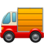 DELIVERY TRUCK emoji in Apple's design style - Unicode 1F69A