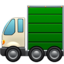 ARTICULATED LORRY emoji in Apple's design style - Unicode 1F69B