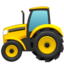 TRACTOR emoji in Apple's design style - Unicode 1F69C