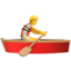 ROWBOAT emoji in Apple's design style - Unicode 1F6A3