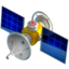 SATELLITE emoji in Apple's design style - Unicode 1F6F0-FE0F