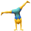 MAN CARTWHEELING emoji in Apple's design style - Unicode 1F938-200D-2642-FE0F