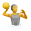 WATER POLO emoji in Apple's design style - Unicode 1F93D