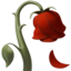 WILTED FLOWER emoji in Apple's design style - Unicode 1F940