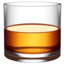 TUMBLER GLASS emoji in Apple's design style - Unicode 1F943