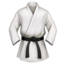 MARTIAL ARTS UNIFORM emoji in Apple's design style - Unicode 1F94B