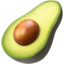 AVOCADO emoji in Apple's design style - Unicode 1F951