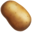 POTATO emoji in Apple's design style - Unicode 1F954