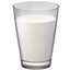 GLASS OF MILK emoji in Apple's design style - Unicode 1F95B