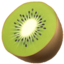 KIWIFRUIT emoji in Apple's design style - Unicode 1F95D