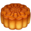 MOON CAKE emoji in Apple's design style - Unicode 1F96E