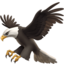 EAGLE emoji in Apple's design style - Unicode 1F985