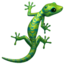 LIZARD emoji in Apple's design style - Unicode 1F98E