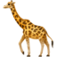 GIRAFFE FACE emoji in Apple's design style - Unicode 1F992