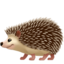 HEDGEHOG emoji in Apple's design style - Unicode 1F994