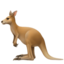 KANGAROO emoji in Apple's design style - Unicode 1F998