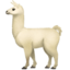 LLAMA emoji in Apple's design style - Unicode 1F999