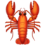 LOBSTER emoji in Apple's design style - Unicode 1F99E