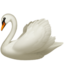 SWAN emoji in Apple's design style - Unicode 1F9A2