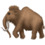 MAMMOTH emoji in Apple's design style - Unicode 1F9A3