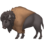 BISON emoji in Apple's design style - Unicode 1F9AC