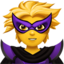 SUPERVILLAIN emoji in Apple's design style - Unicode 1F9B9