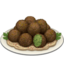 FALAFEL emoji in Apple's design style - Unicode 1F9C6