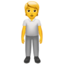 STANDING PERSON emoji in Apple's design style - Unicode 1F9CD