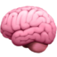 BRAIN emoji in Apple's design style - Unicode 1F9E0