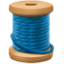 SPOOL OF THREAD emoji in Apple's design style - Unicode 1F9F5