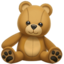 TEDDY BEAR emoji in Apple's design style - Unicode 1F9F8