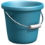 BUCKET emoji in Apple's design style - Unicode 1FAA3