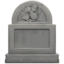 HEADSTONE emoji in Apple's design style - Unicode 1FAA6